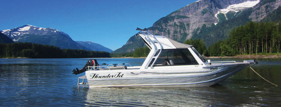 ONE OF OUR FAST JETBOAT FLEET